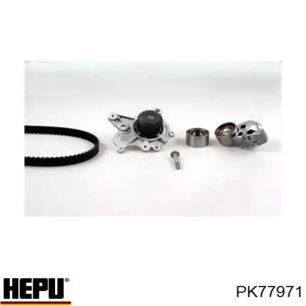PK77971 Hepu Ремінь ГРМ, комплект