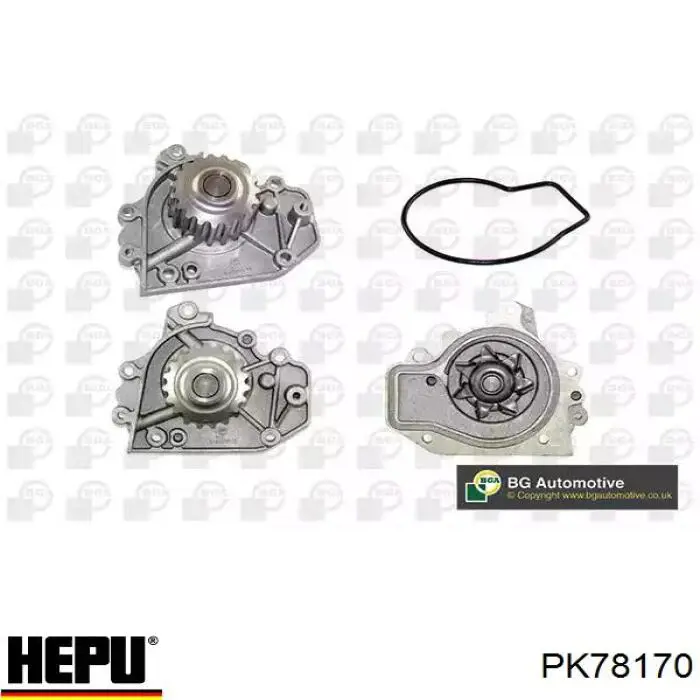 Купити PK78170 Hepu ГРМ ремень