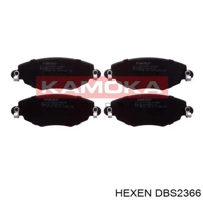 Гальмівні колодки Hexen DBS2366 ціна, від 19.76 USD