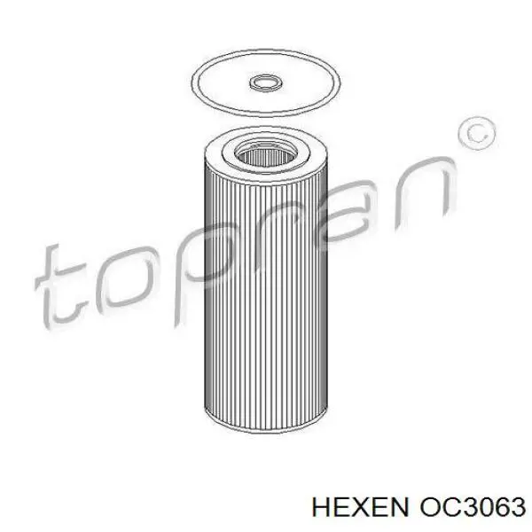 Купити OC3063 Hexen Фільтр очищення масла відцентровий