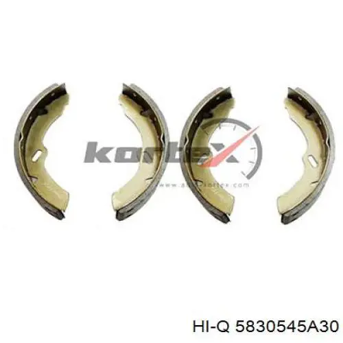 Колодки гальмові задні, барабанні PLA059 Parts-Mall