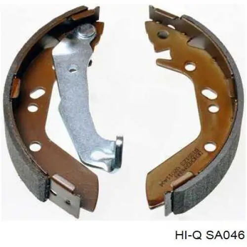 SA046 Hi-q Колодки гальмівні задні, барабанні