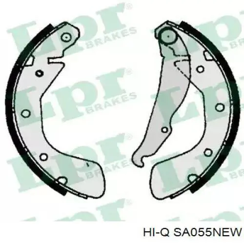 Купити SA055NEW Hi-q Колодки гальмові задні, барабанні