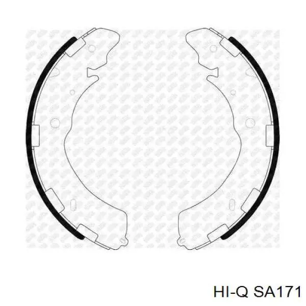 Колодки гальмові задні, барабанні Hi-q SA171 ціна, від 36.45 USD