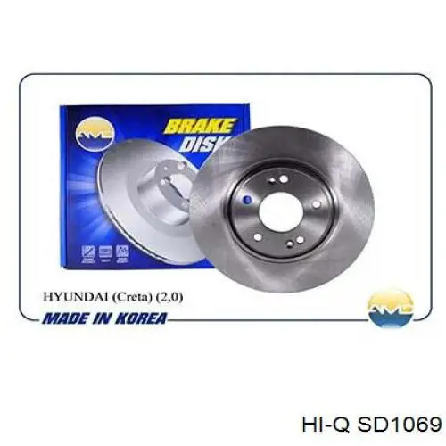 SD1069 Hi-q Гальмо дискове переднє