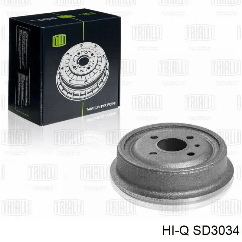 SD3034 Hi-q Барабан гальмівний задній