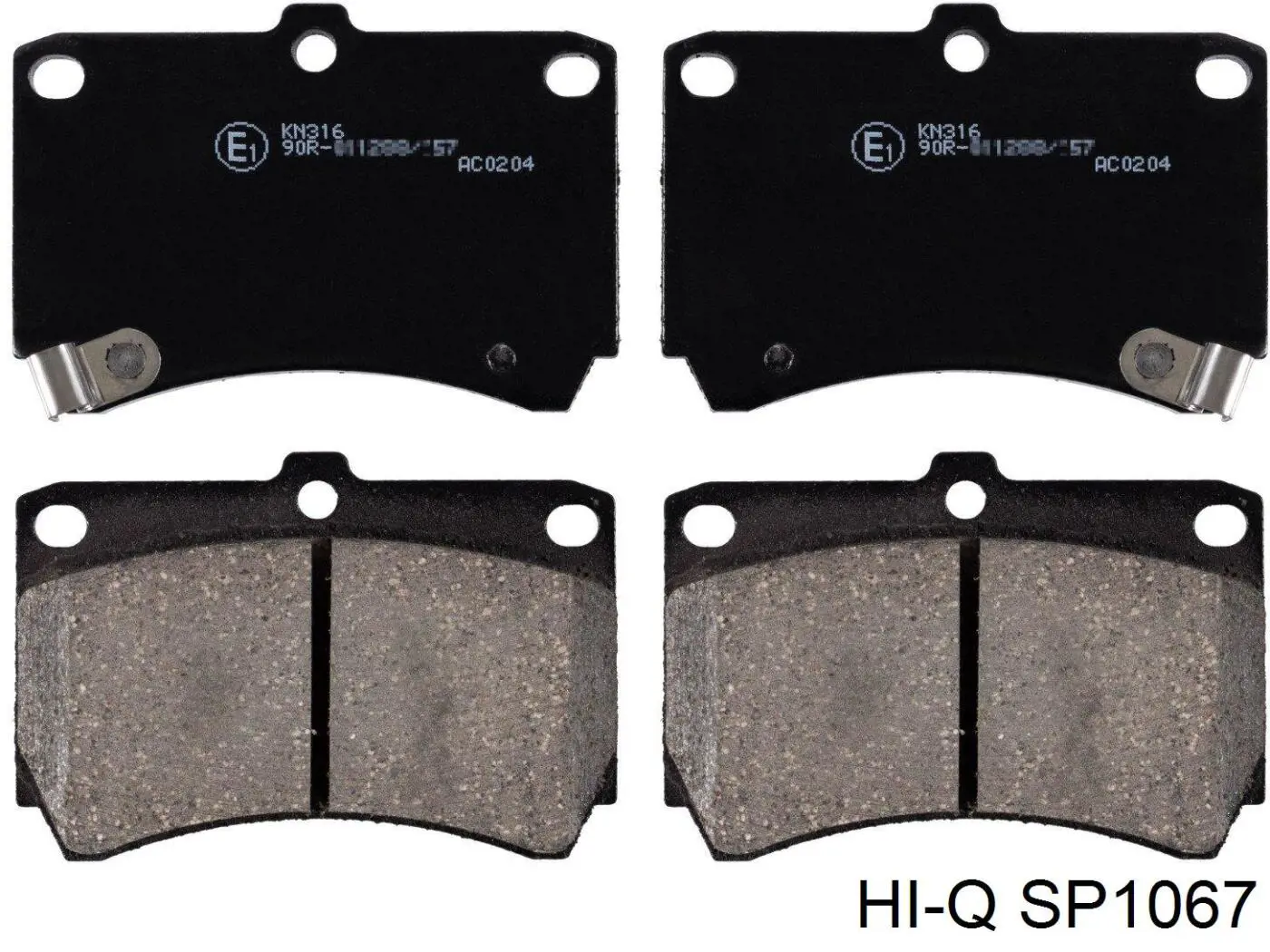 Гальмівні колодки Hi-q SP1067 ціна, від 12.93 USD