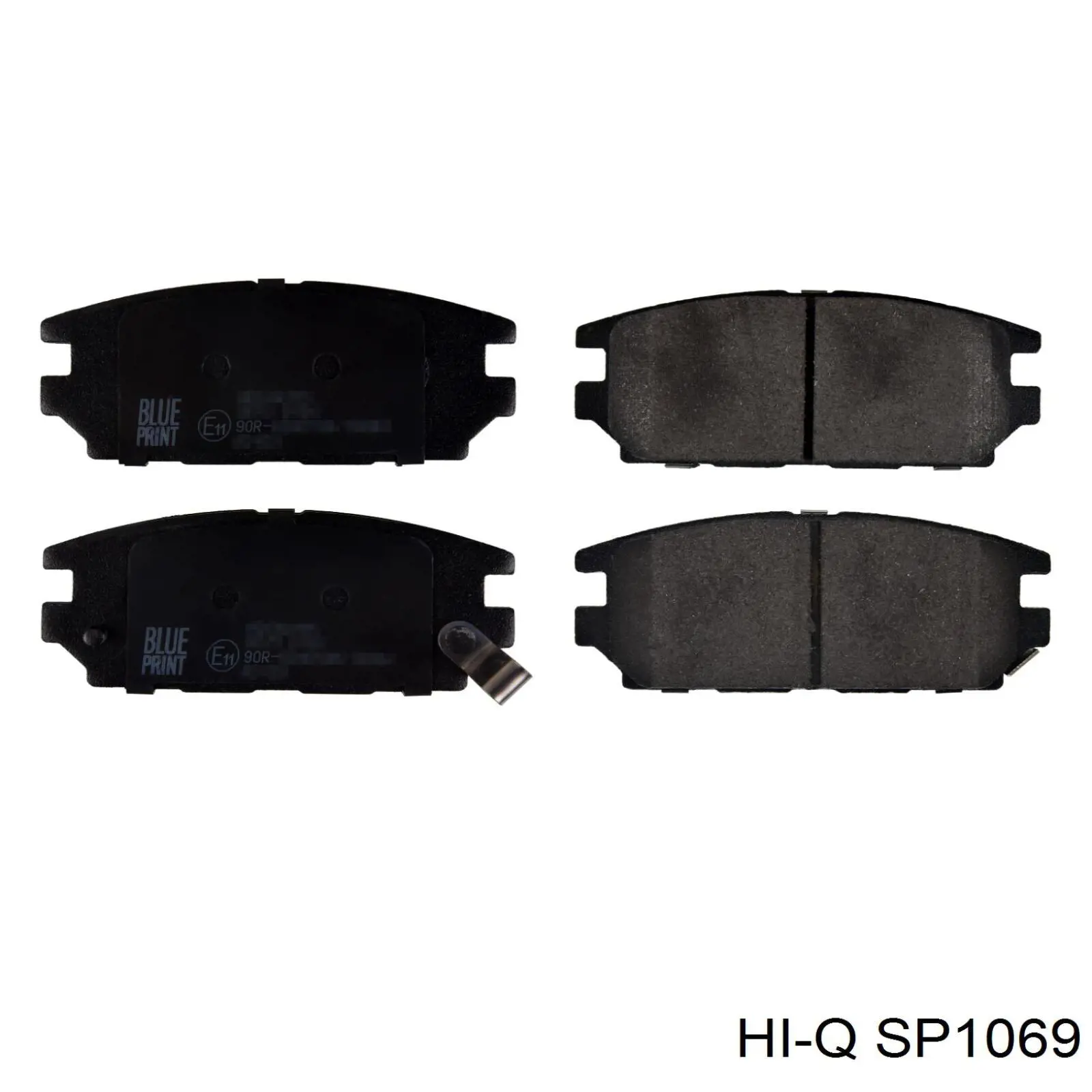 Задні гальмівні колодки Hi-q SP1069 ціна, від 123.72 USD
