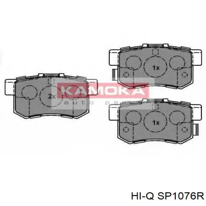 Задні гальмівні колодки Hi-q SP1076R ціна, від 20.27 USD