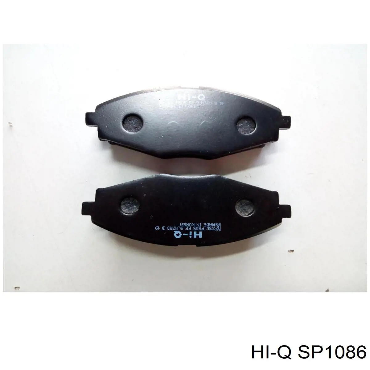 SP1086 Hi-q колодки гальмівні передні, дискові