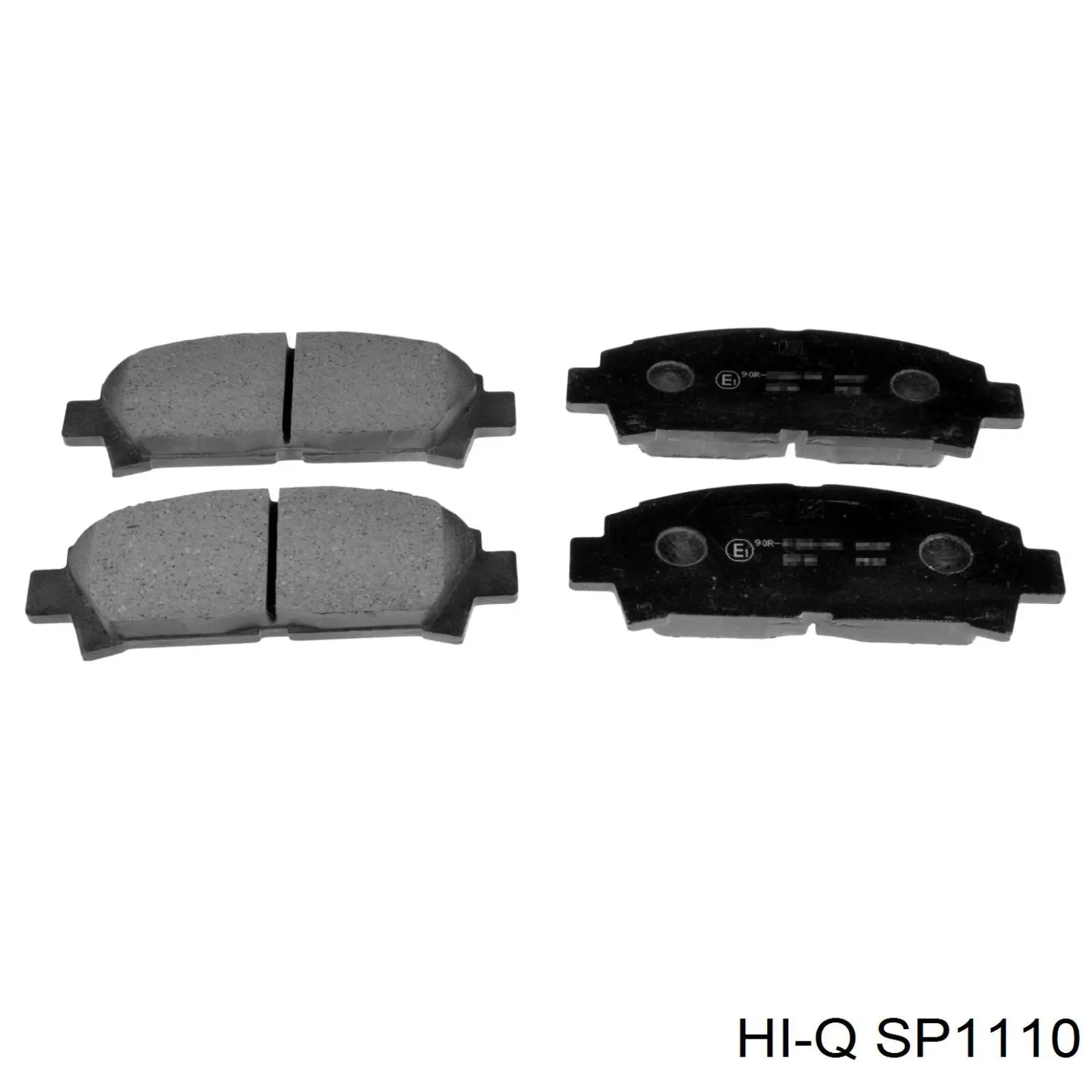 Гальмівні колодки Hi-q SP1110 ціна, від 19.75 USD