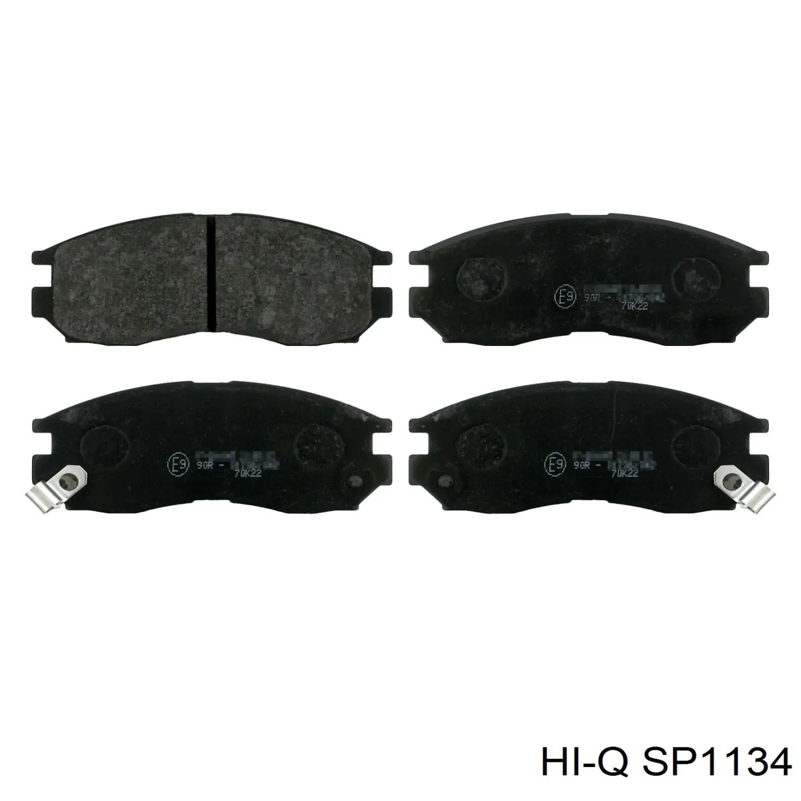 SP1134 Hi-q Передні гальмівні колодки