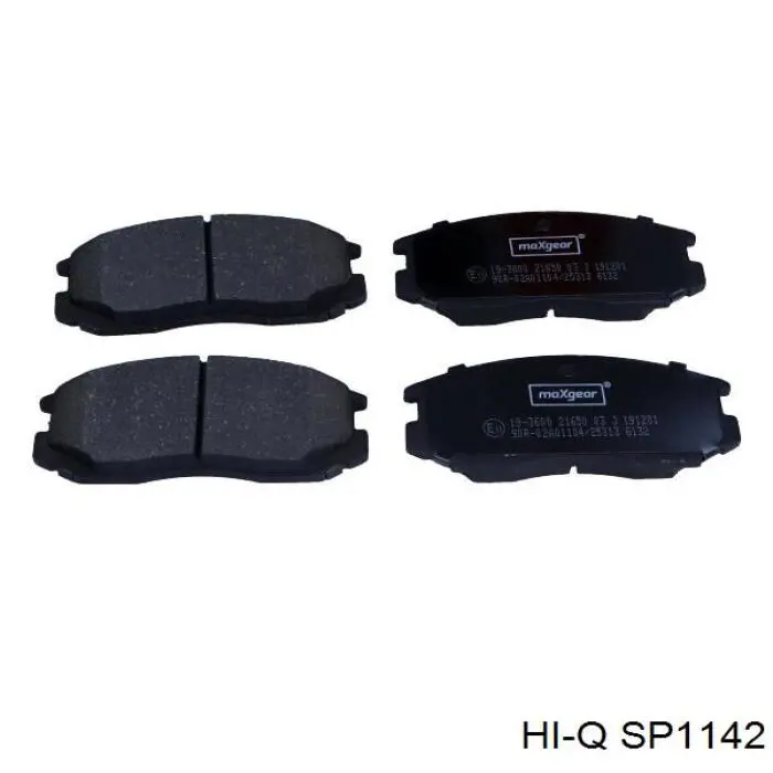 SP1142 Hi-q Передні гальмівні колодки
