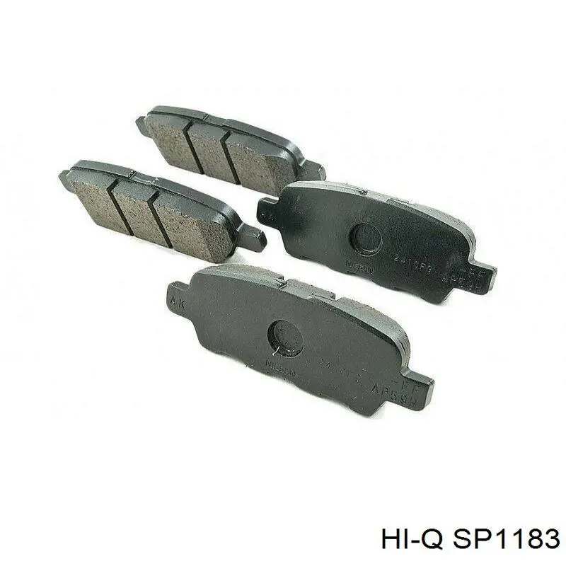 Гальмівні колодки Hi-q SP1183 ціна, від 17.53 USD