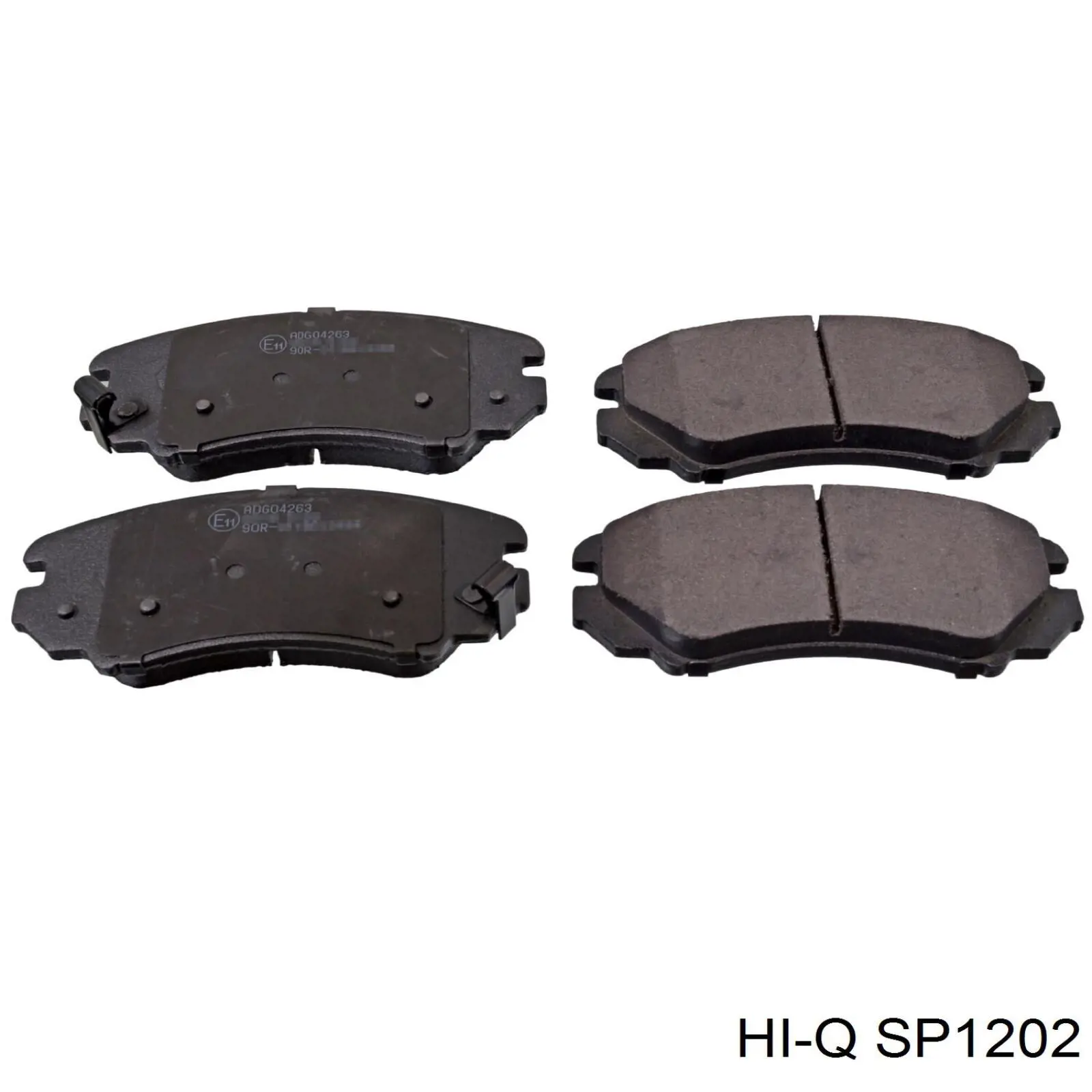 Гальмівні колодки Hi-q SP1202 ціна, від 17.50 USD