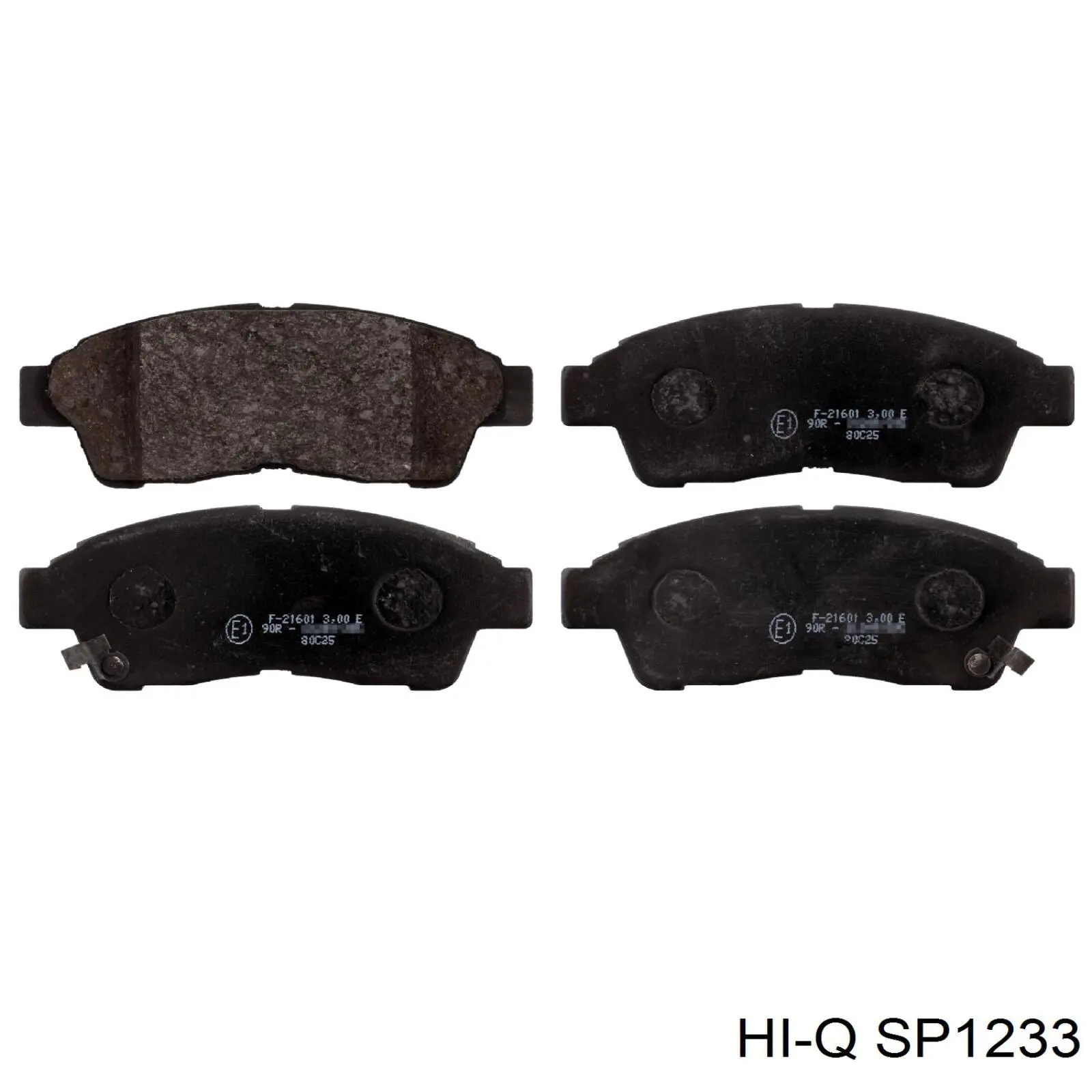 SP1233 Hi-q Передні гальмівні колодки
