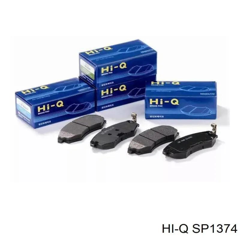 Гальмівні колодки Hi-q SP1374 ціна, від 22.66 USD