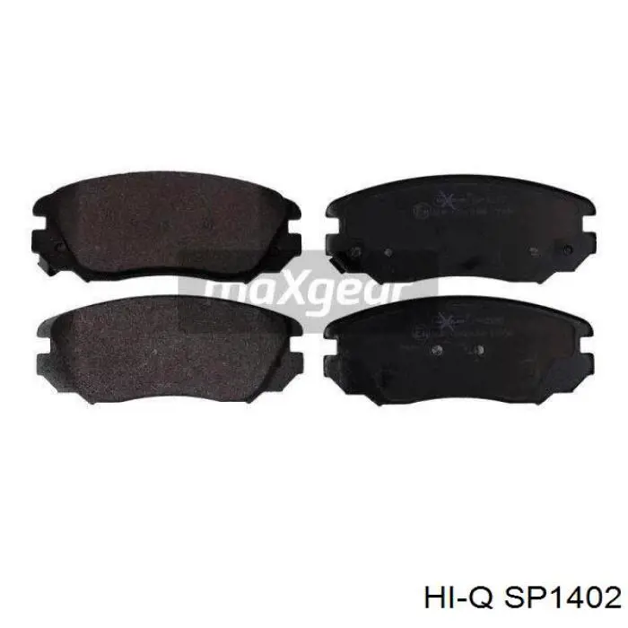 Купити SP1402 Hi-q Колодки гальмівні передні, дискові