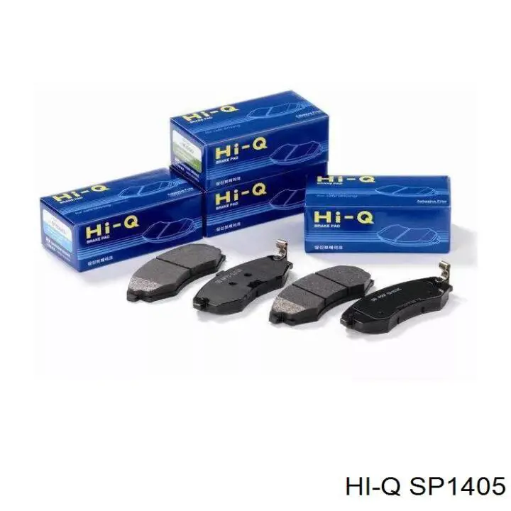 Купити SP1405 Hi-q Колодки гальмівні передні, дискові