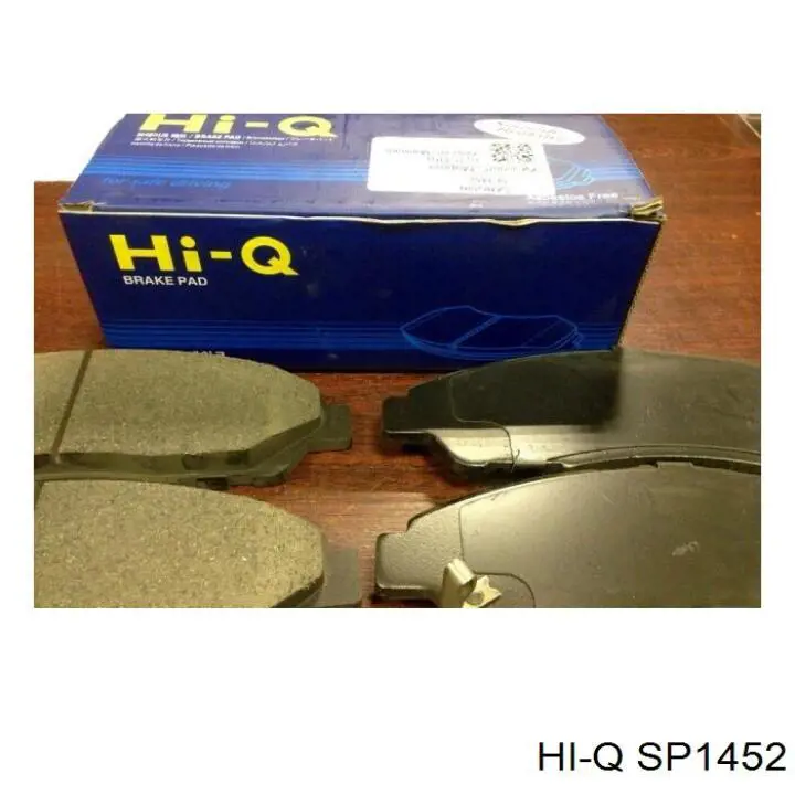 SP1452 Hi-q колодки гальмівні передні, дискові