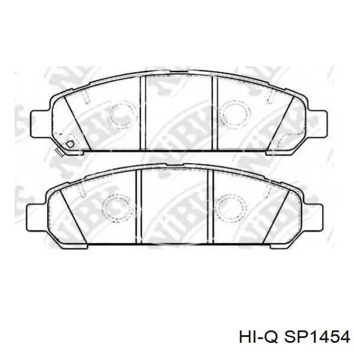 Купити 04465AZ025TM Toyota Колодки гальмівні передні, дискові