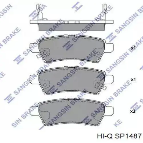 Купити T2216005 Toko cars Задні колодки