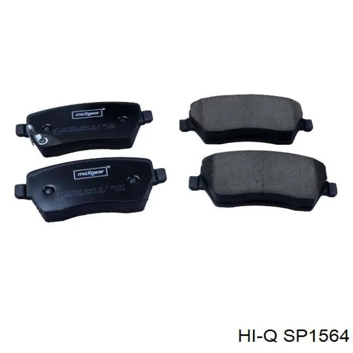 Гальмівні колодки Hi-q SP1564 ціна, від 20.94 USD