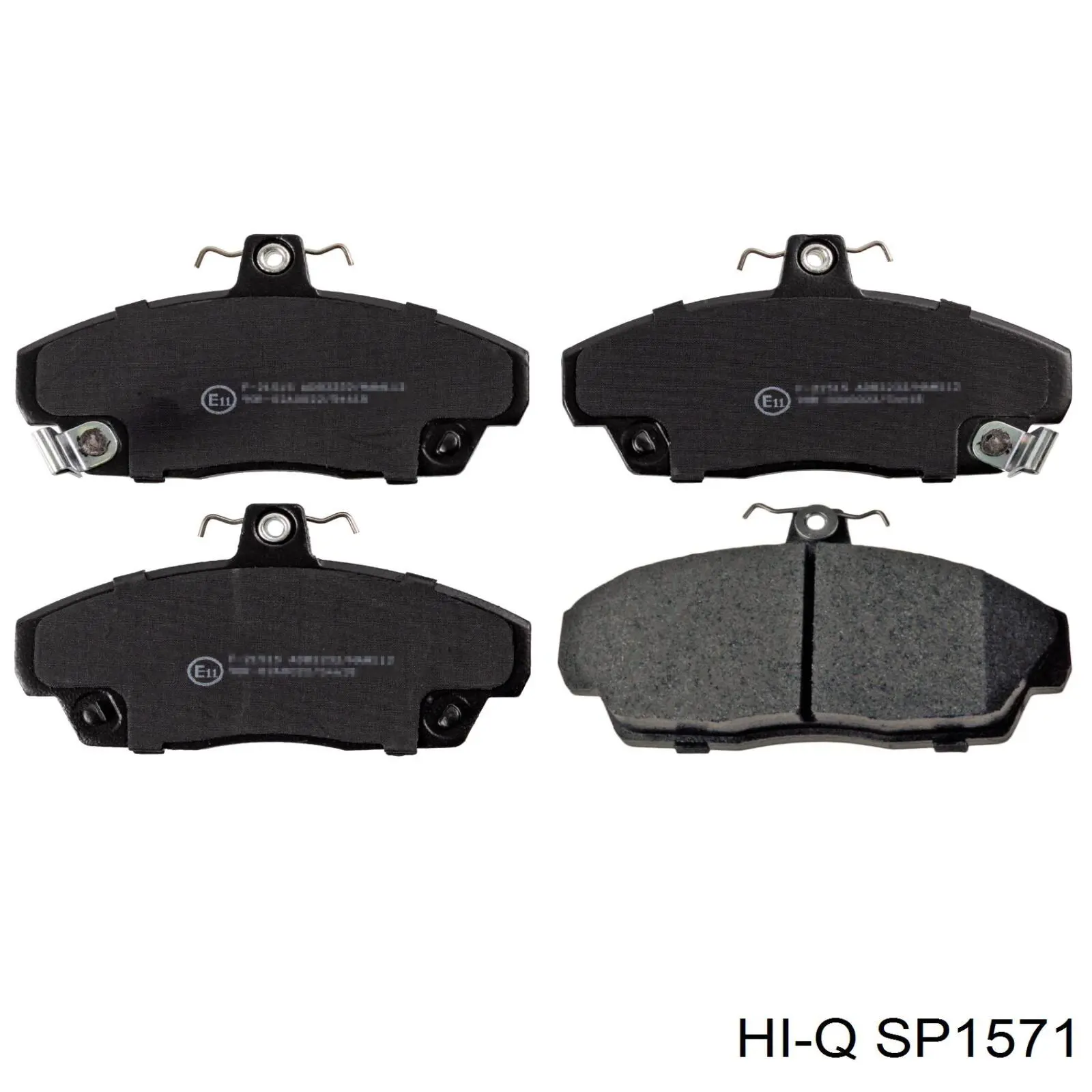 Гальмівні колодки Hi-q SP1571 ціна, від 22.90 USD