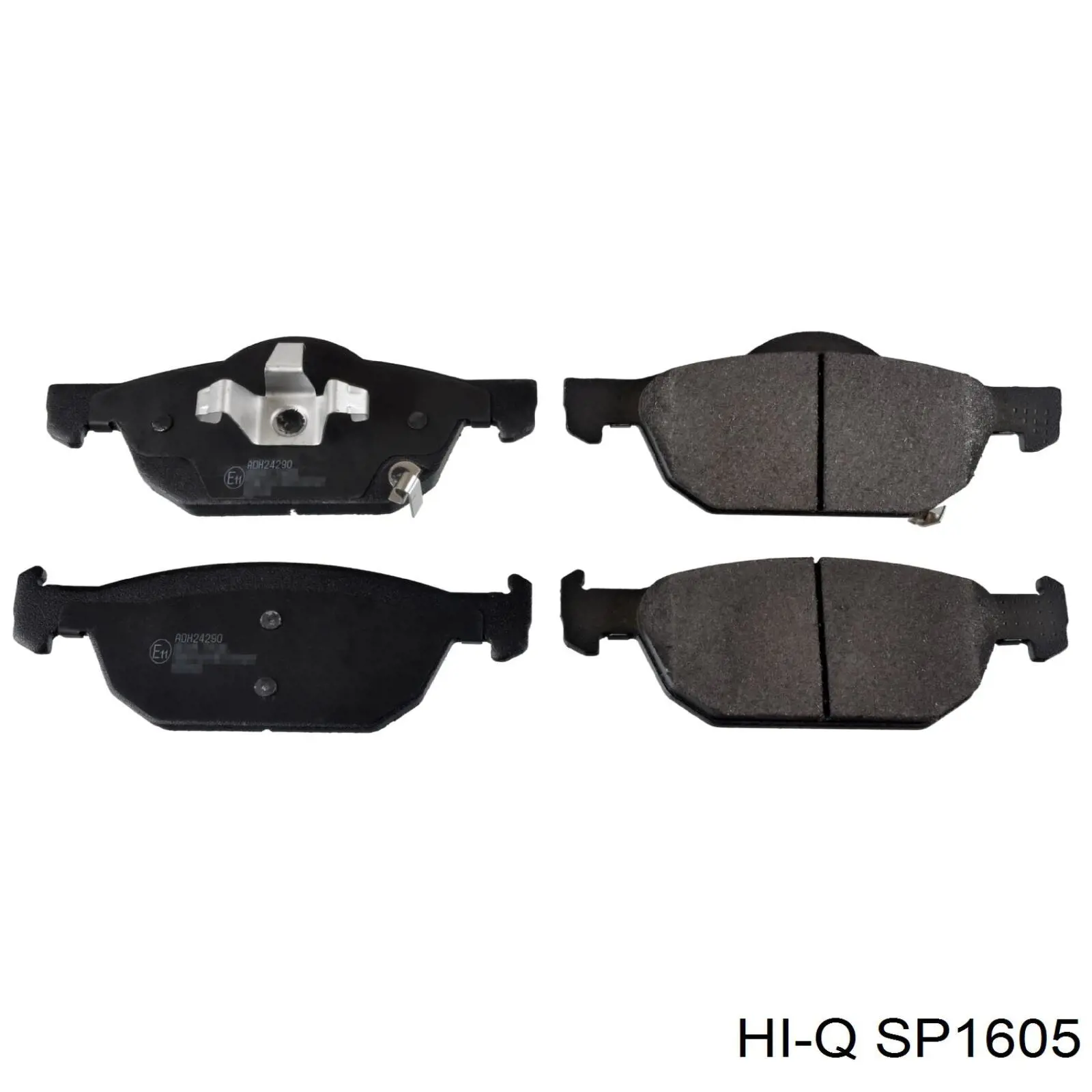 Купити SP1605 Hi-q Колодки гальмівні передні, дискові