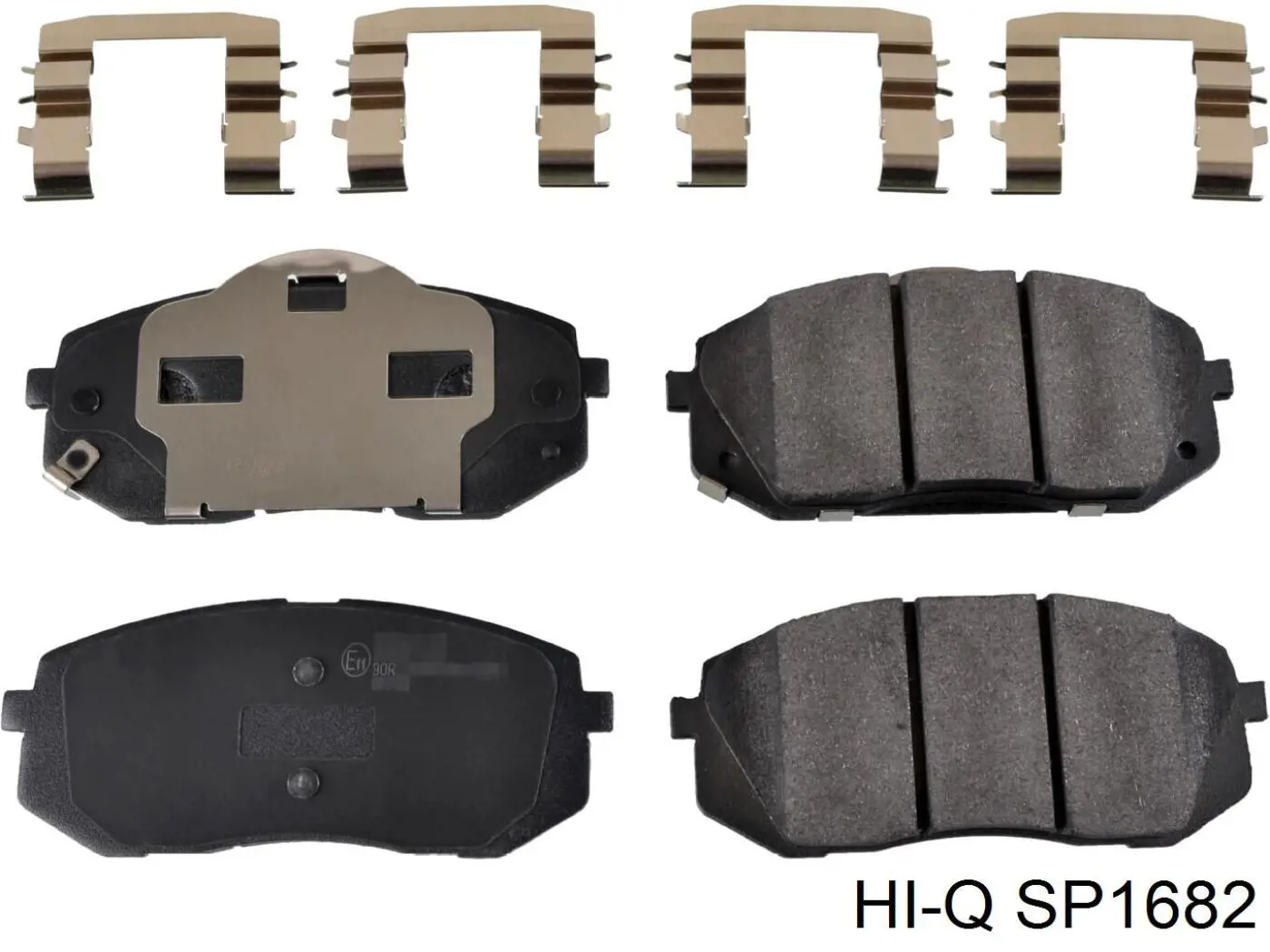 Купити SP1682 Hi-q Колодки гальмівні передні, дискові