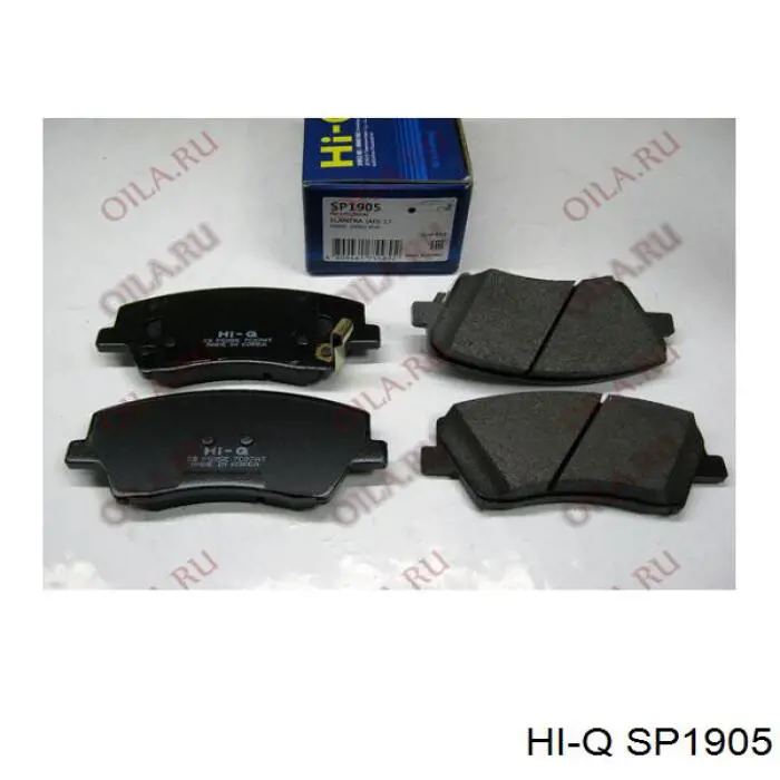 Гальмівні колодки Hi-q SP1905 ціна, від 25.87 USD