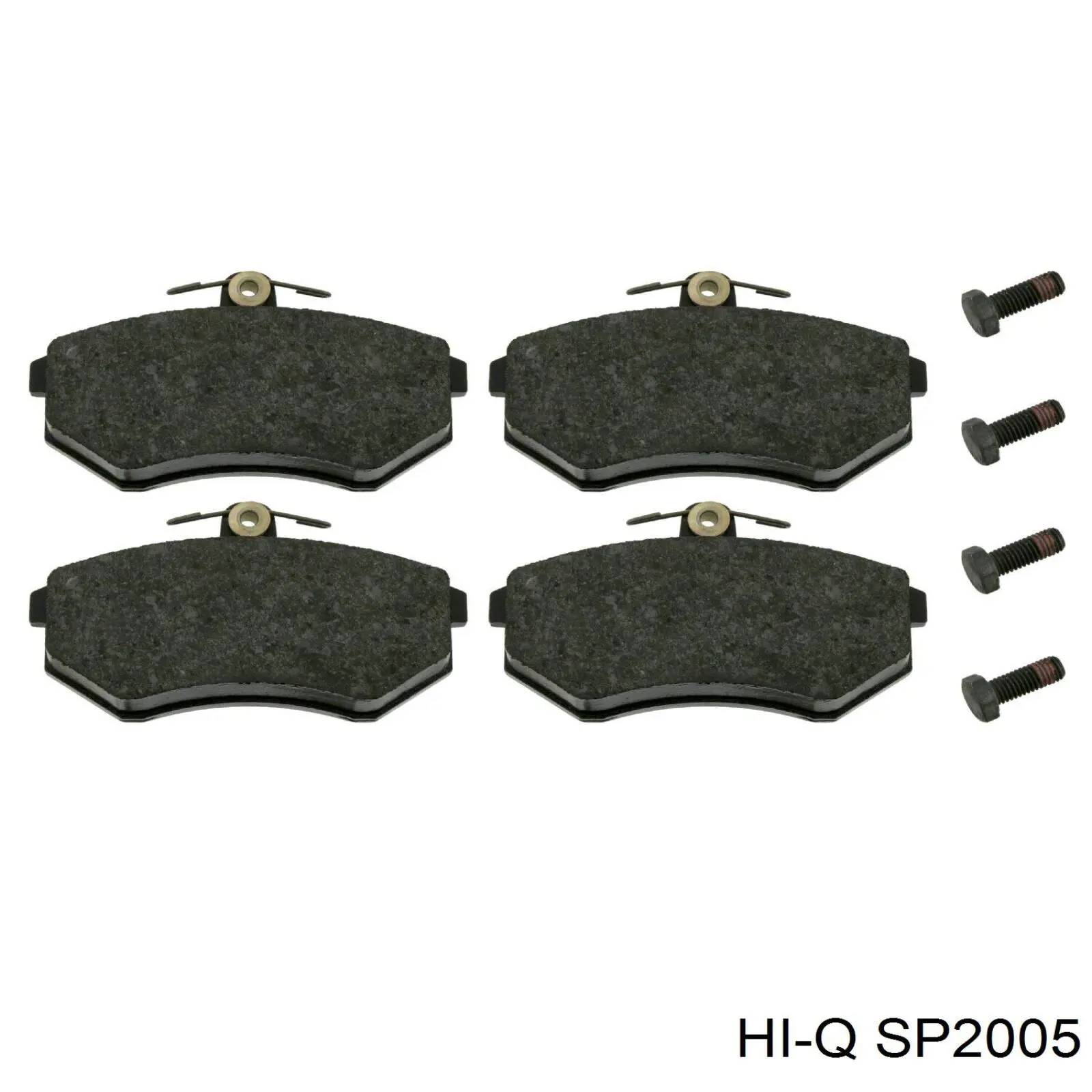 SP2005 Hi-q Передні гальмівні колодки