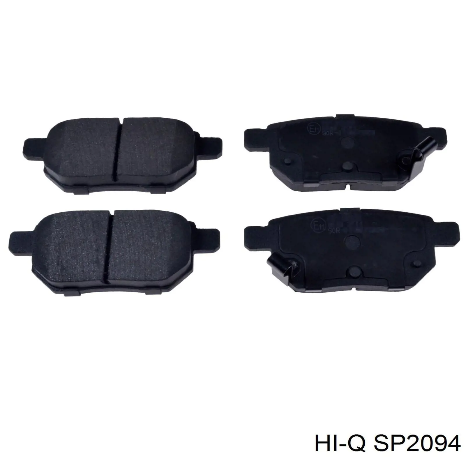 Задні гальмівні колодки Hi-q SP2094 ціна, від 17.71 USD