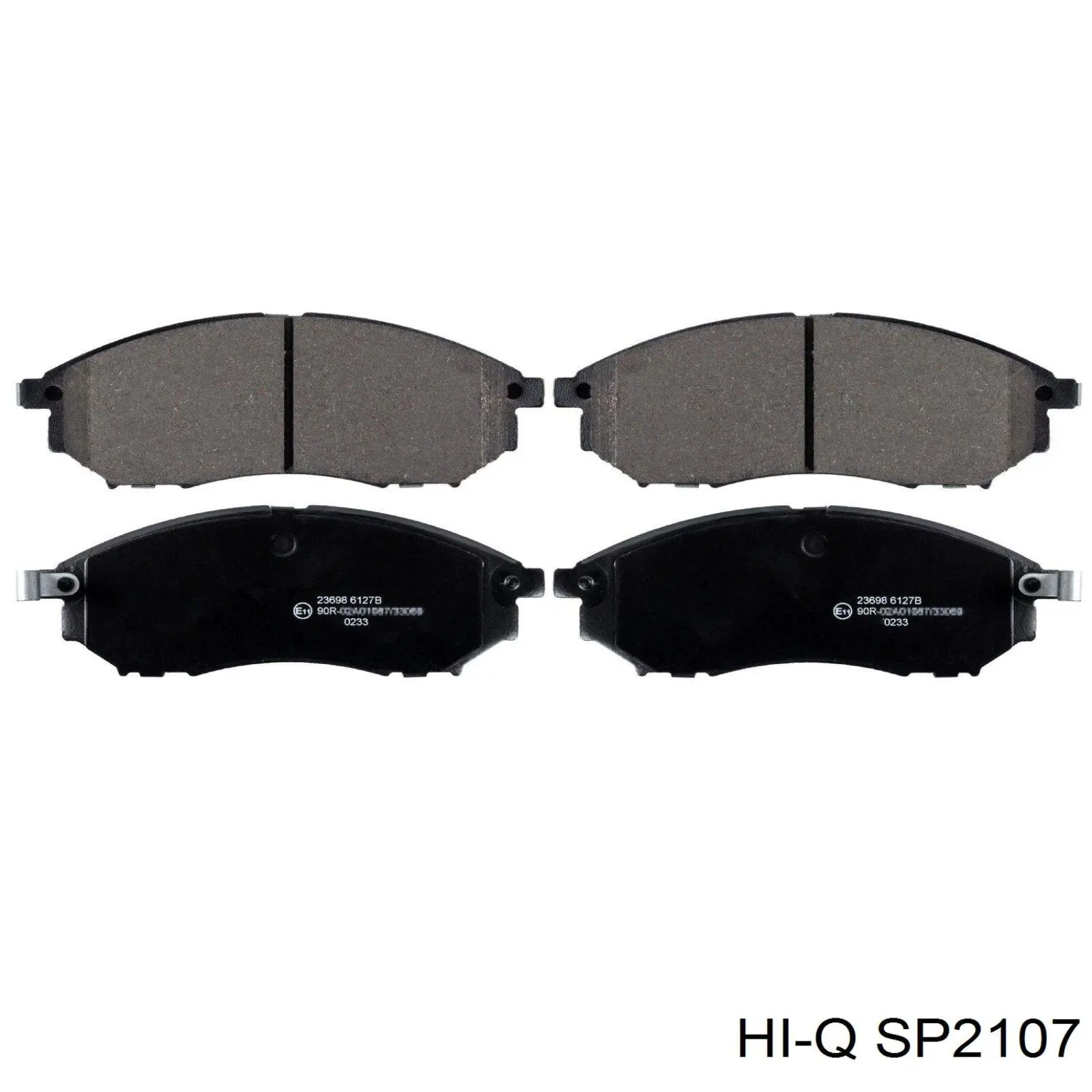 Гальмівні колодки Hi-q SP2107 ціна, від 25.75 USD