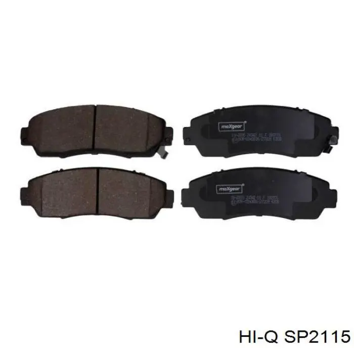 Гальмівні колодки Hi-q SP2115 ціна, від 28.58 USD