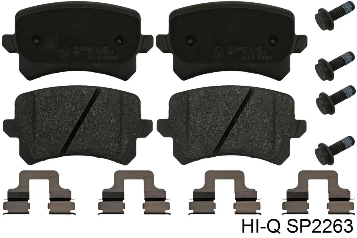 Купити SP2263 Hi-q Задні колодки
