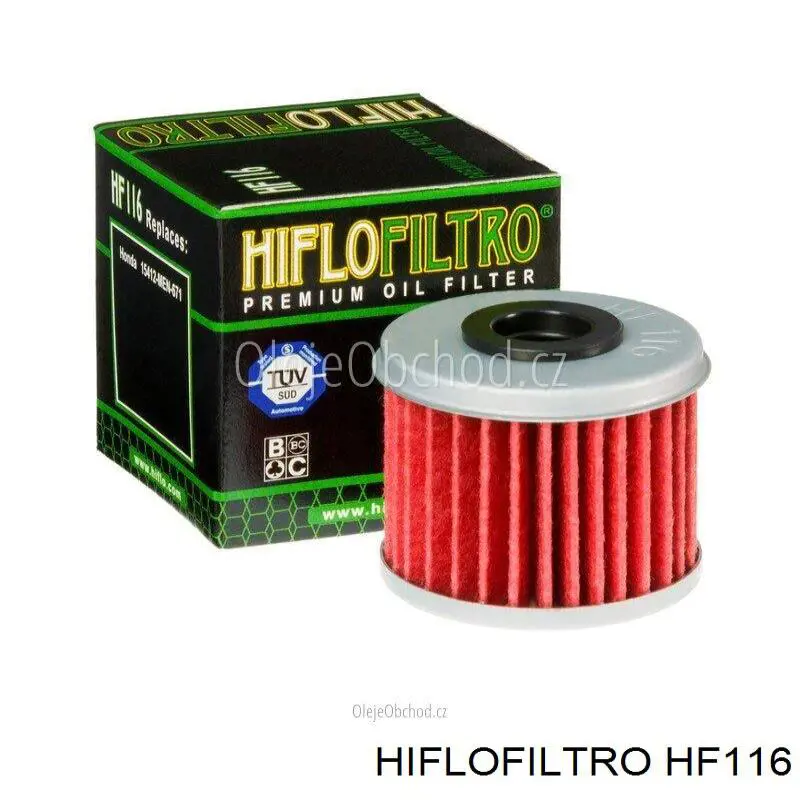 HF116 Hiflofiltro Фільтр масла