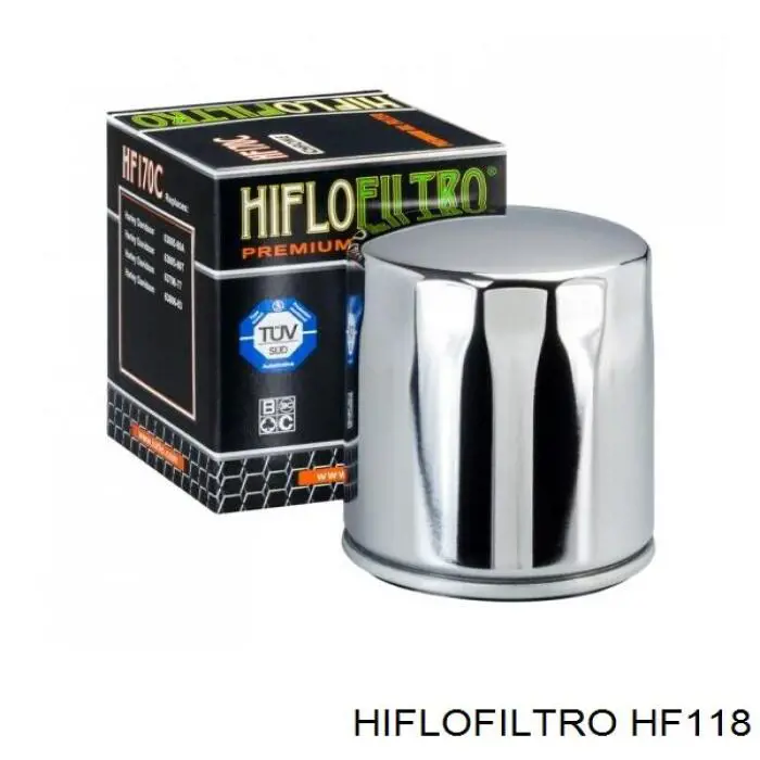 HF118 Hiflofiltro Повітряний фільтр двигуна