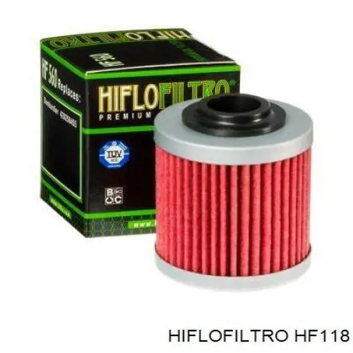 Елемент повітряного фільтра Hiflofiltro HF118 ціна, від 5.40 USD