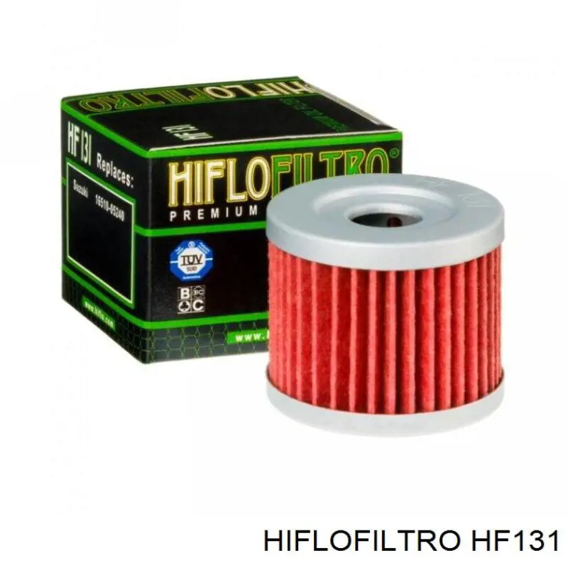 Масляний фільтр двигуна Hiflofiltro HF131 ціна, від 4.27 USD