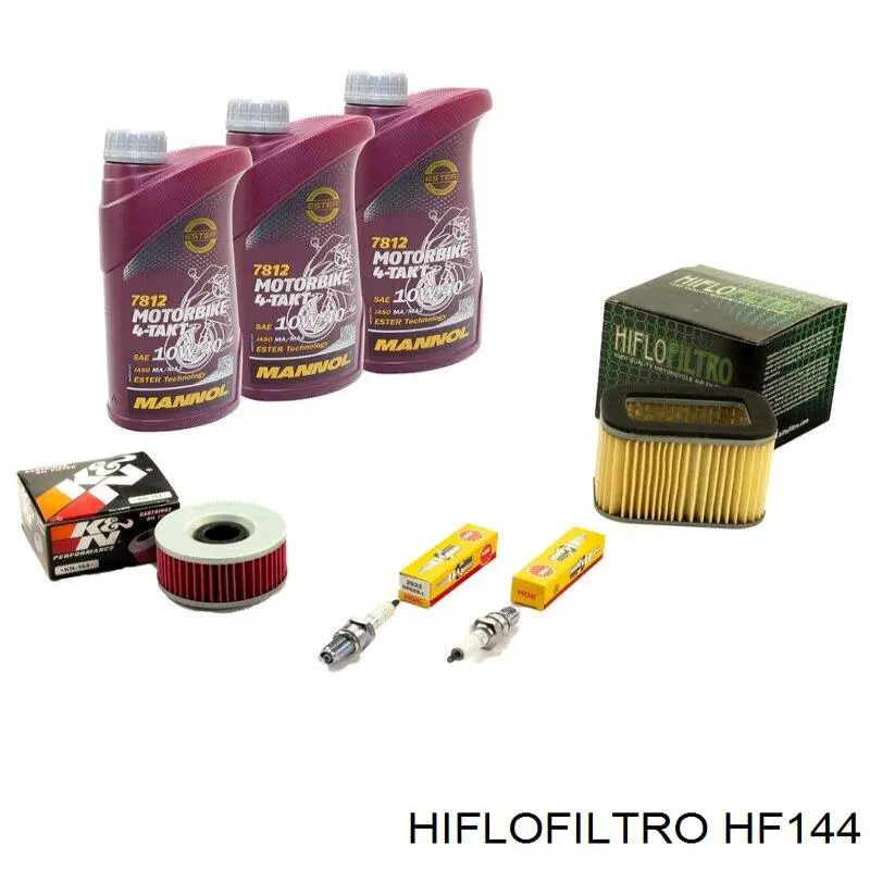  Hiflofiltro HF144 ціна, від 5.34 USD