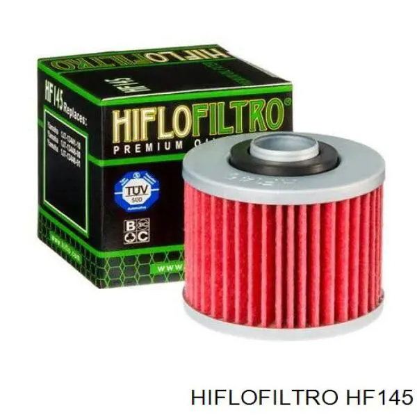 Масляний фільтр двигуна Hiflofiltro HF145 ціна, від 5.22 USD