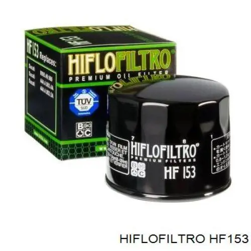 HF153 Hiflofiltro фільтр масляний
