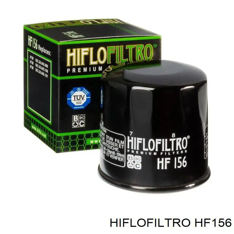 HF156 Hiflofiltro Фільтр масла
