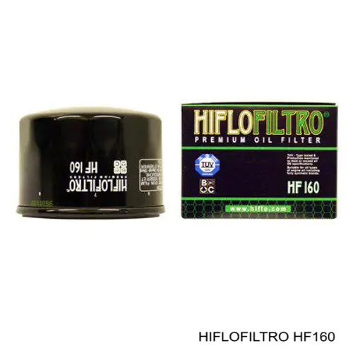 Масляний фільтр двигуна Hiflofiltro HF160 ціна, від 11.38 USD