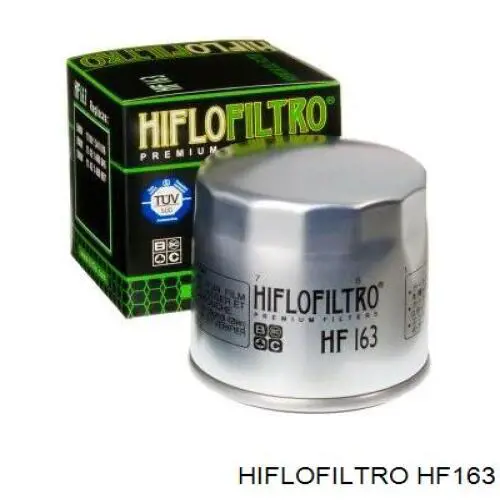 Масляний фільтр двигуна Hiflofiltro HF163 ціна, від 11.56 USD