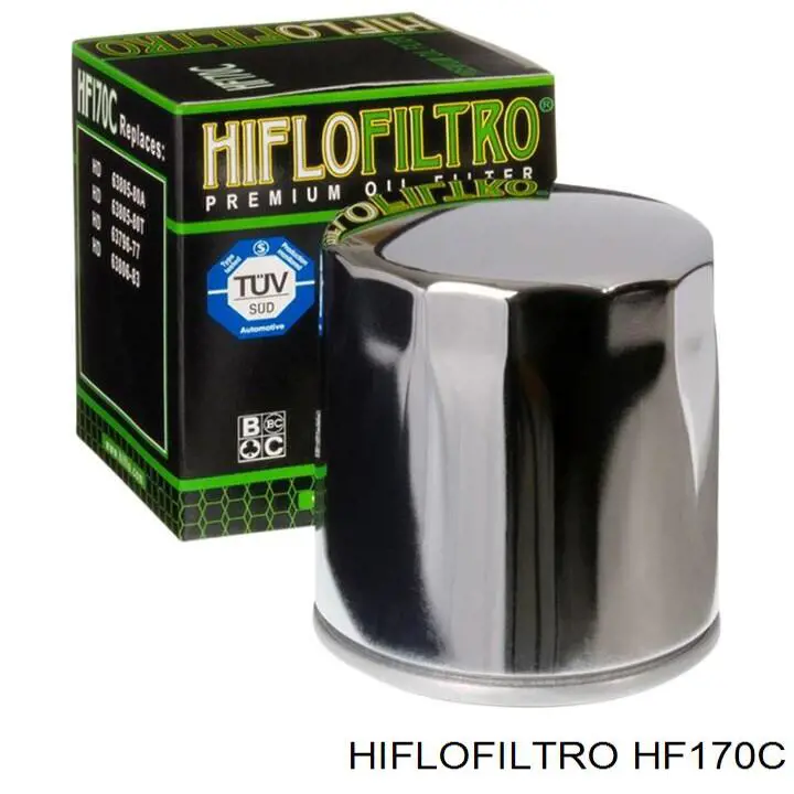 Масляний фільтр двигуна Hiflofiltro HF170C ціна, від 13.27 USD