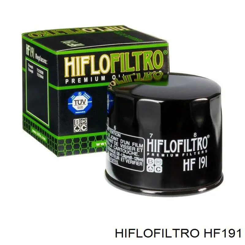 HF191 Hiflofiltro Фільтр масла