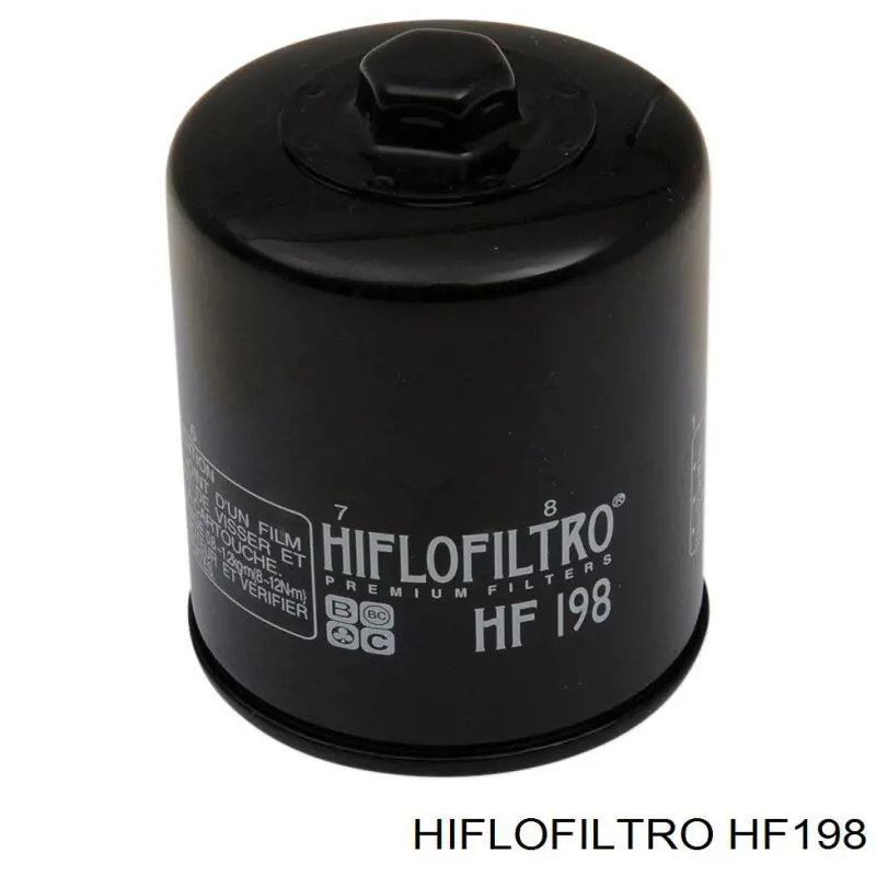 HF198 Hiflofiltro Фільтр масла