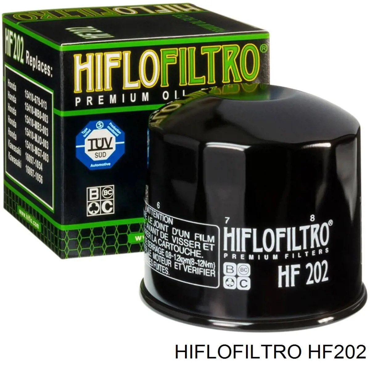 Фільтр масляний HF202 Hiflofiltro